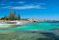 Neal Pritchard: An ocean view of the Basin at Rottnest Island in WA