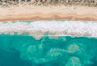 Neal Pritchard: An aerial photo of the coastline of Western Australia