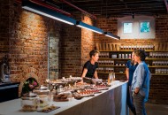 Neal Pritchard: The inside of a bakery, with an assortment of sweet treats